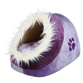 Trixie Minou Cama Cueva Lila para perros