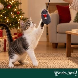 Wonder Christmas Rat&oacute;n Juguete para gatos