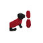 MI&DOG Jersey Liso rojo para perros, , large indicador imagen numero 1