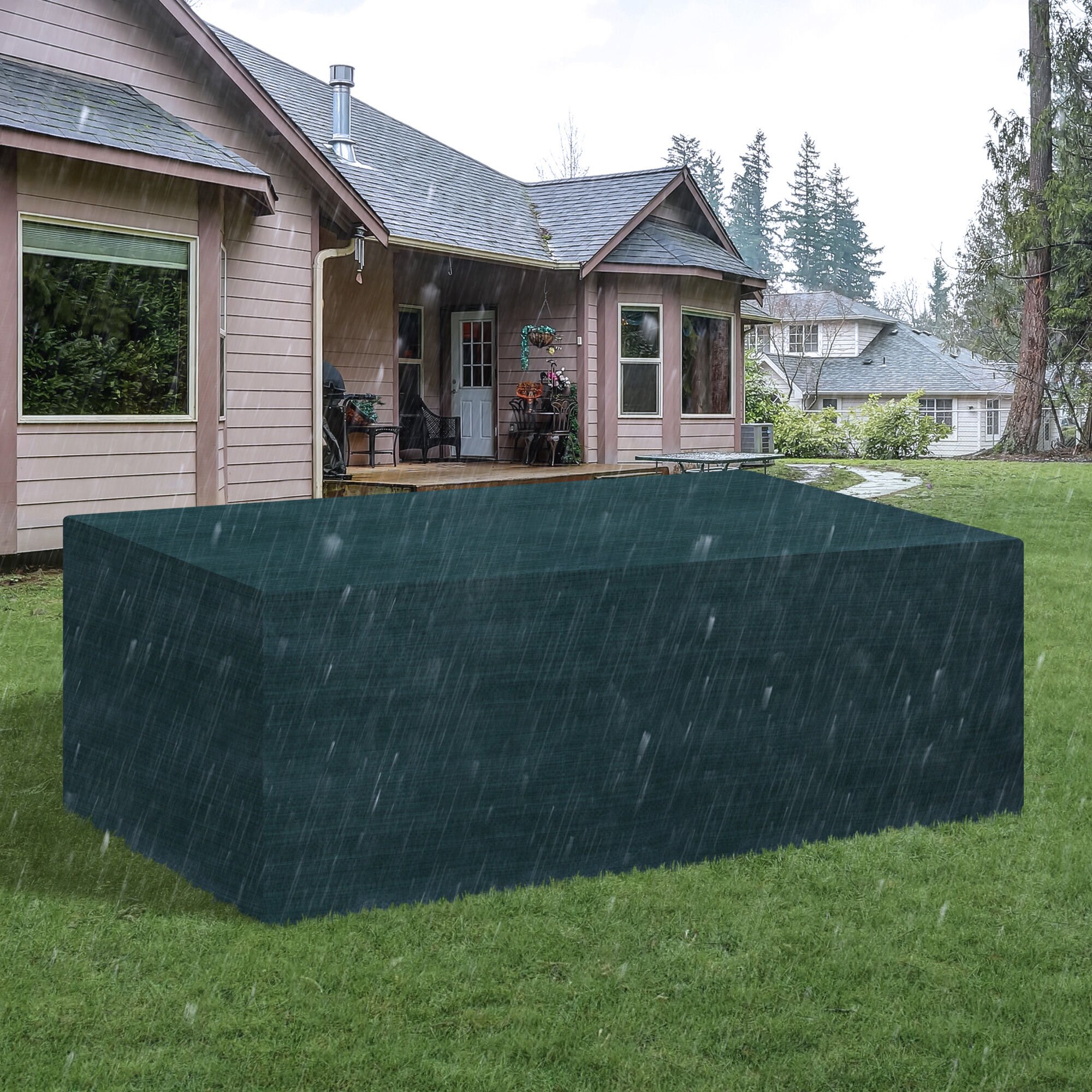 Outsunny Funda Para Muebles Verde Oscuro thumbnail