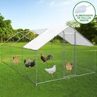 Jaula Aves de Corral Valla Cercado Caja Pollos Acero Pollos 4m x 6m x 2m, , large image number null