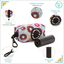 Dispensador de Bolsas Caca Perro Super Doggy® - Porta Bolsas de Excrementos con Mosqueton - Bolso Accesorios para Mascotas - Incluye un Rollo de Bolsas (Donuts), , large indicador imagen numero 2