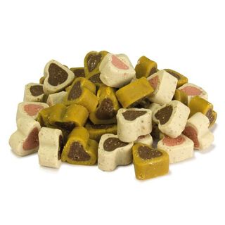 Corazones soft snacks mix Arquivet para perros sabor Arroz, Cordero, Pollo y Salmón