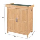 Cobertizo de madera Outsunny para jardín color Marrón, , large image number null