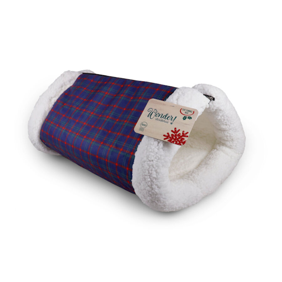 Wonder Christmas T&uacute;nel Cama para gatos, , large Imagen numero 1