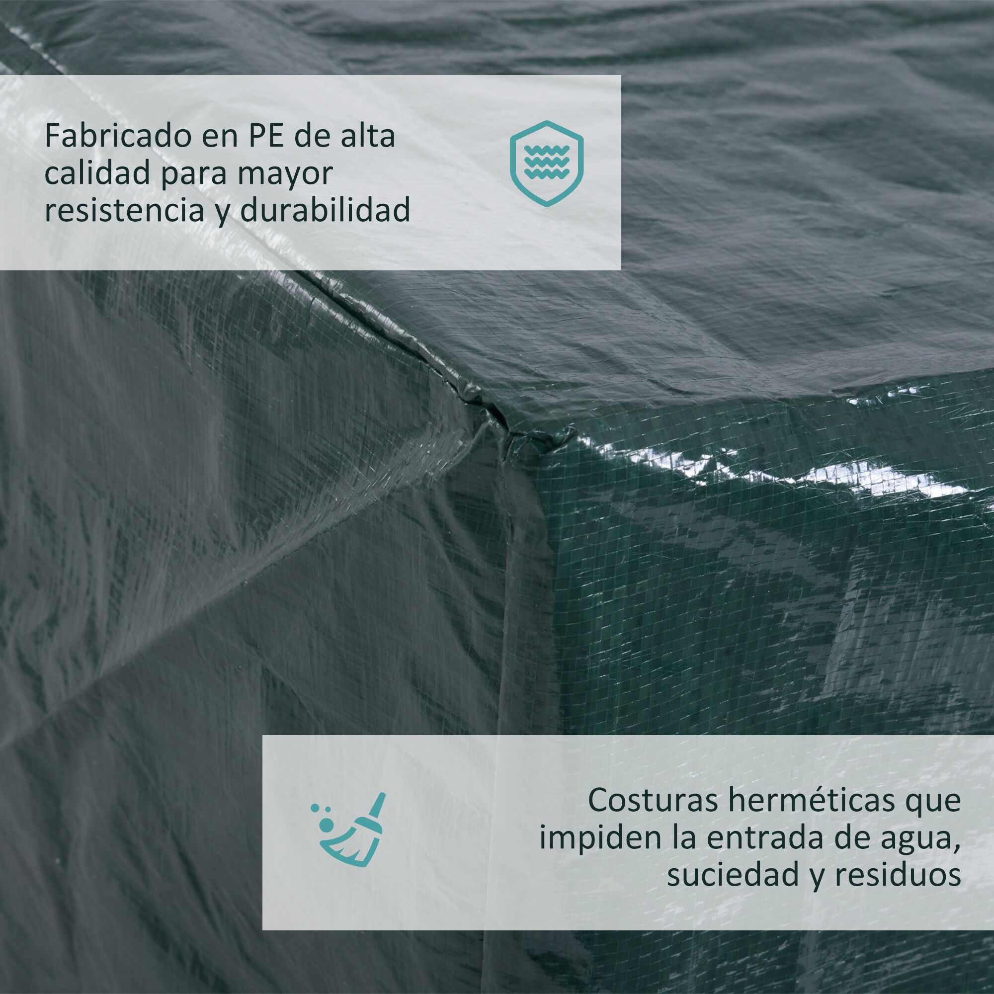 Outsunny Funda Para Muebles Verde Oscuro thumbnail