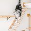 Estanter&iacute;as de Pared para Gatos de Madera Natural &ndash; Dise&ntilde;o Modular Minimalista, Resistentes y F&aacute;ciles de Instalar, Compatibles con Fukumaru, , large indicador imagen numero 2