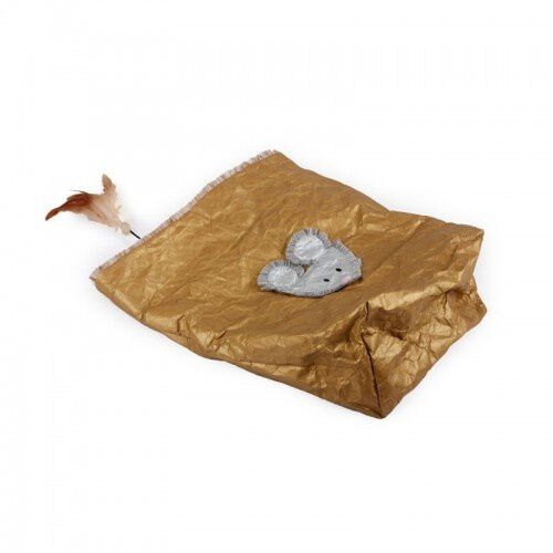 All for paws saco crujiente dorado crumples para gatos, , large Imagen numero 2