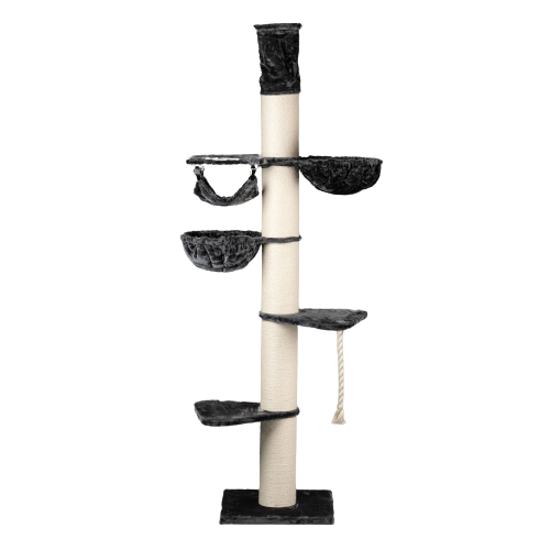 Rascador Maine Coon Tower Crown para gatos color Gris oscuro, , large Imagen numero 1
