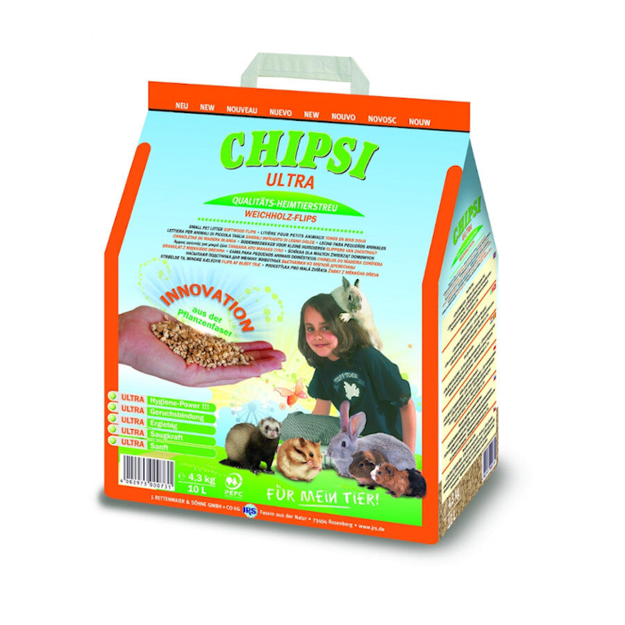 Chipsi Ultra Lecho para conejos y roedores, , large Imagen numero 1