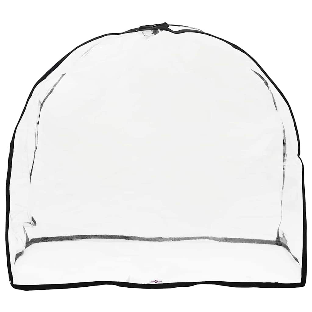 vidaXL Cubierta para cochecito de mascotas Otro Ajustable Transparente, , large Imagen numero 3