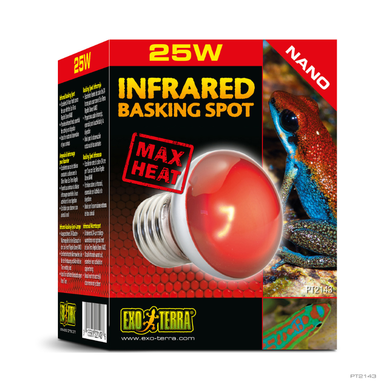Exoterra Bombilla para reptiles Infrared Basking Spot NANO thumbnail