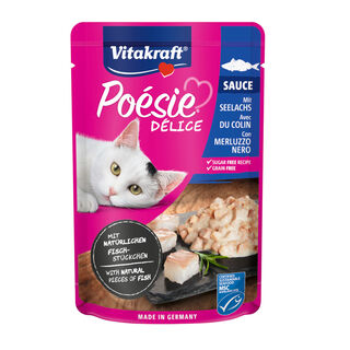 Vitakraft Poésie Abadejo sobres en salsa para gatos