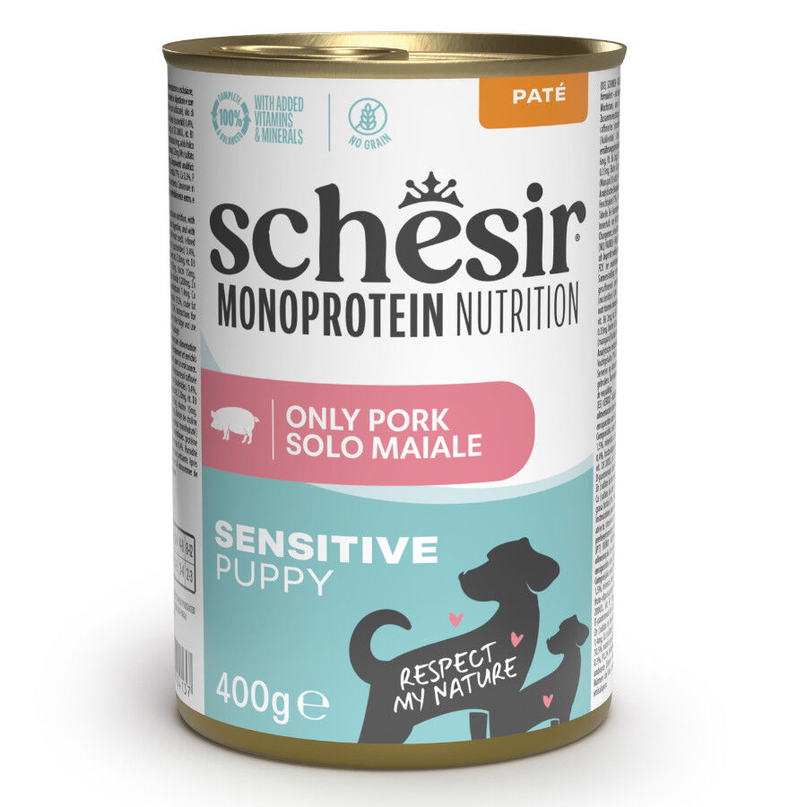 SHR MONOP DOG PUP SENSI GF HAM CAN 400G , , large Imagen numero 1