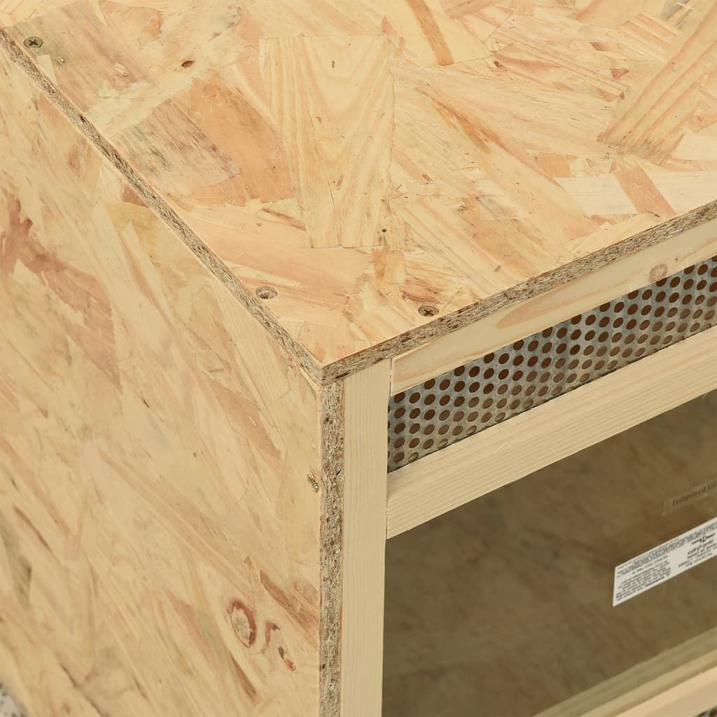 VidaXL Terrario de madera marrón para Reptiles thumbnail