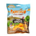 Snacks de grandes nudos de batata Pawtato para perros sabor Natural, , large image number null