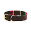 Ladran Gaucho Collar Pampa hecho a mano Marrón/Verde/Azul para perros, , large indicador imagen numero 2