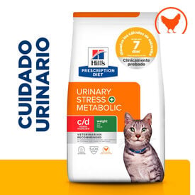 Hill's Prescription Diet Urinary Stress + Metabolic c/d pienso para gatos