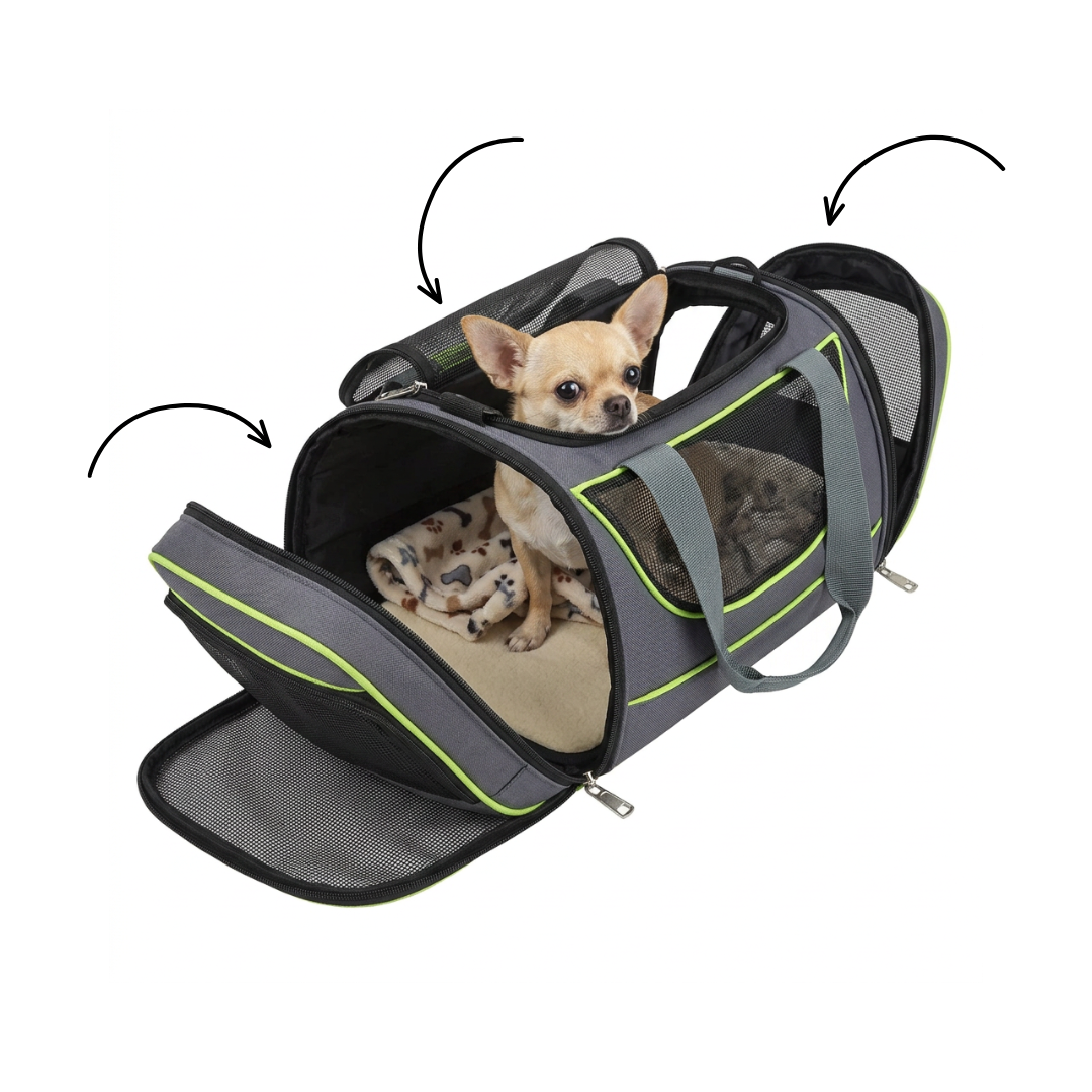Outech Carrier Chicago bolso Transport&iacute;n para perros y gatos, , large Imagen numero 2