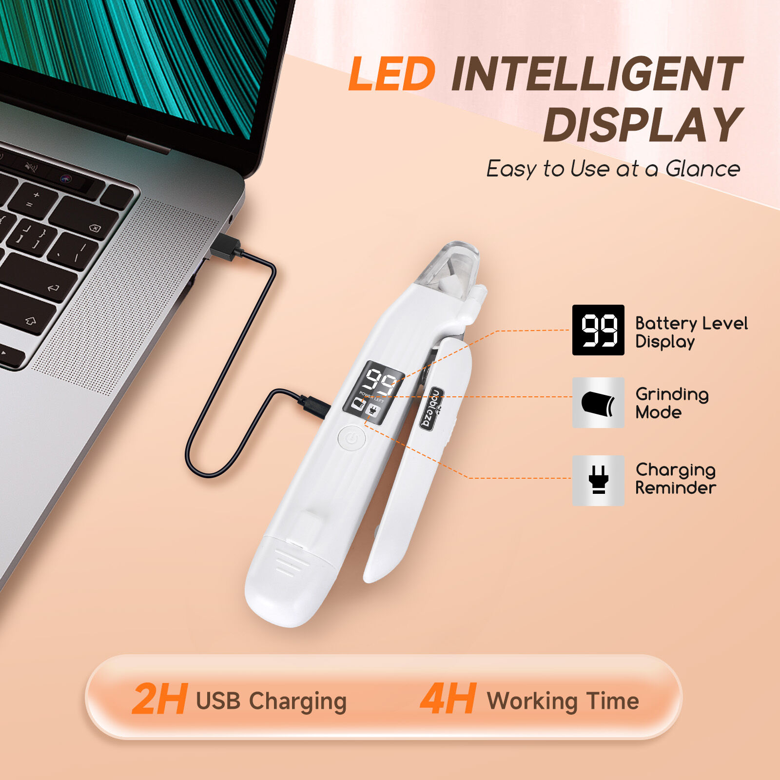 Nobleza Lima de Uñas Eléctrica para Perros thumbnail