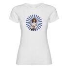 Camiseta para chica rayos personalizable color Blanco, , large image number null
