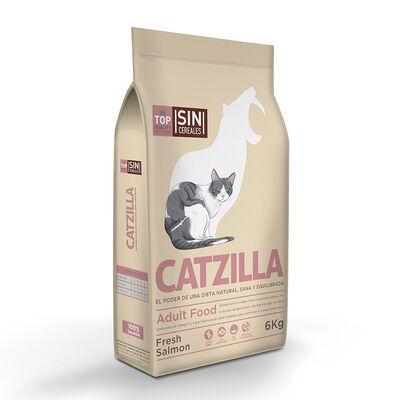 Catzilla Grain Free Fresh Salmón pienso para gatos