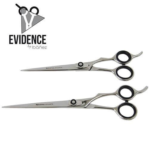 Tijera profesiona Ib&aacute;&ntilde;ez Atlanta Recta 17 y 19 cm, ligeras y de corte preciso, para peluquer&iacute;a canina, largo total 17 cm sin apoyadero, , large Imagen numero 1