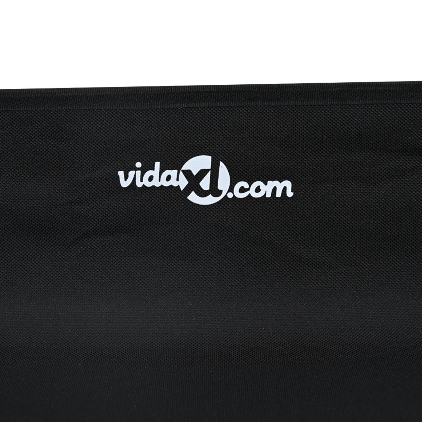 vidaXL Cama Elevada para Perros Sof&aacute; Silla Tela Oxford y Acero Negro, , large Imagen numero 5