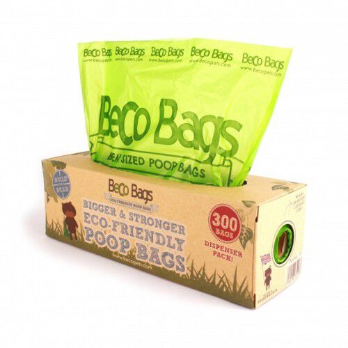 Pack de 300 bolsas de basura para excrementos Becobags para perros olor Menta