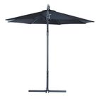 Parasol de exterior Outsunny para jardín color Negro, , large image number null