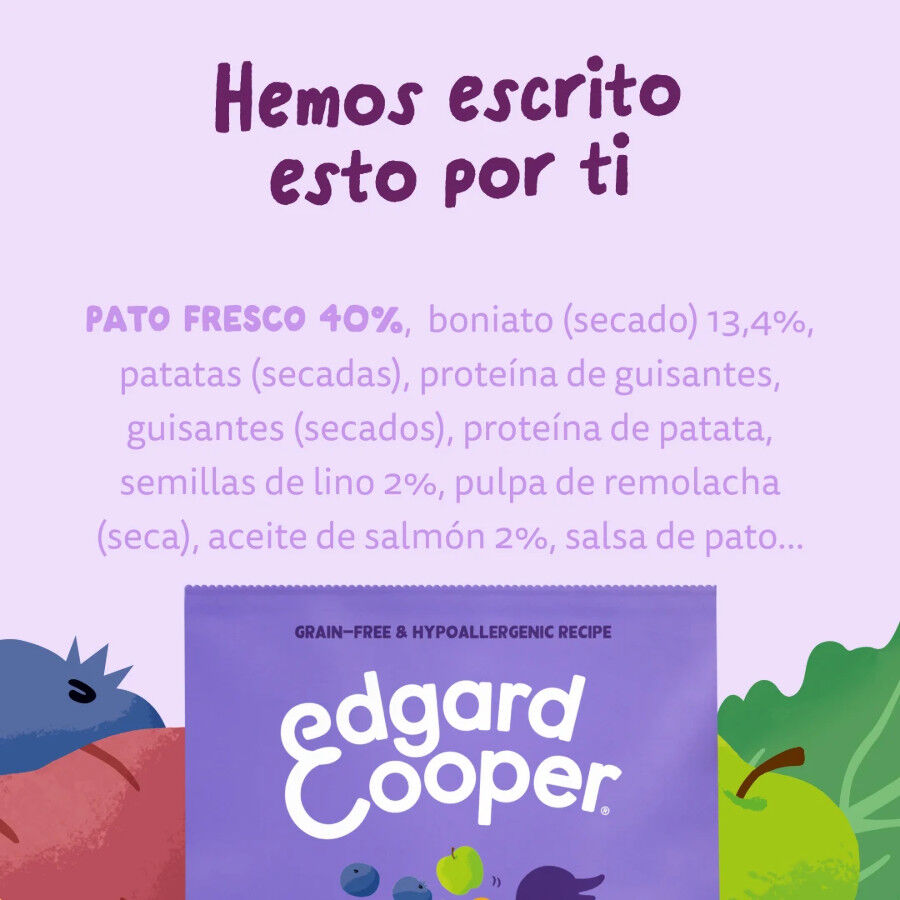 7 kg Edgard & Cooper Pienso Pato para perros adultos medianos, , large Imagen numero 6