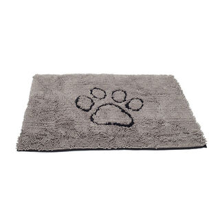 Dirty Dog Gris felpudo para perros