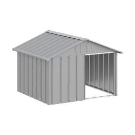 VidaXL Caseta Gris para perros