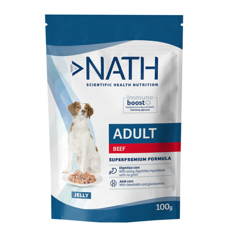 Nath Adult Ternera en Gelatina sobre para perros Tiendanimal