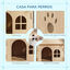 PawHut Casa para Mascota Roble, , large indicador imagen numero 4