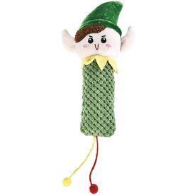 Peluche duende verde para gatos Bubimex