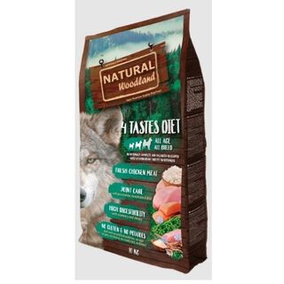 Natural woodland 4 tastes diet pienso pollo y salmón para perros