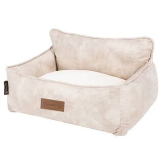 Cama para perros color Crema