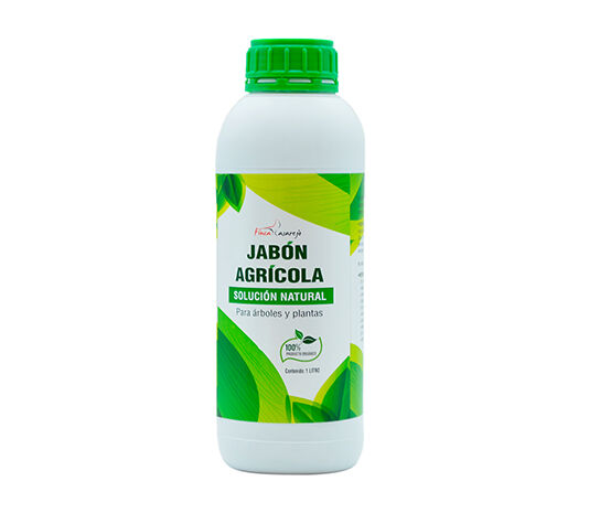 FINCA CASAREJO Jab&oacute;n Agr&iacute;cola (pot&aacute;sico) de 1 Litro - Soluci&oacute;n Natural contra los Hongos y Plagas como el Pulg&oacute;n en Plantas - Limpiador Org&aacute;nico para las Hojas de los &Aacute;rboles y Plantas, , large Imagen numero 1