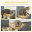 PawHut Árbol Rascador para Gatos, , large indicador imagen numero 4