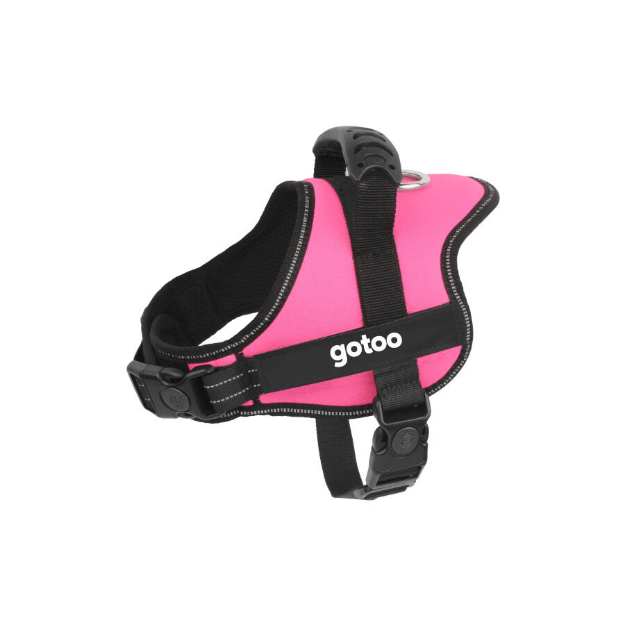 Gotoo Arnés antitirones rosa para perros thumbnail