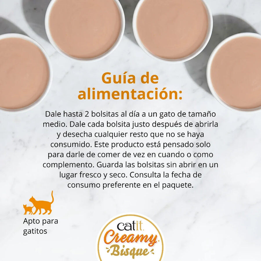 Catit Creamy Bisque con Pollo, , large Imagen numero 3