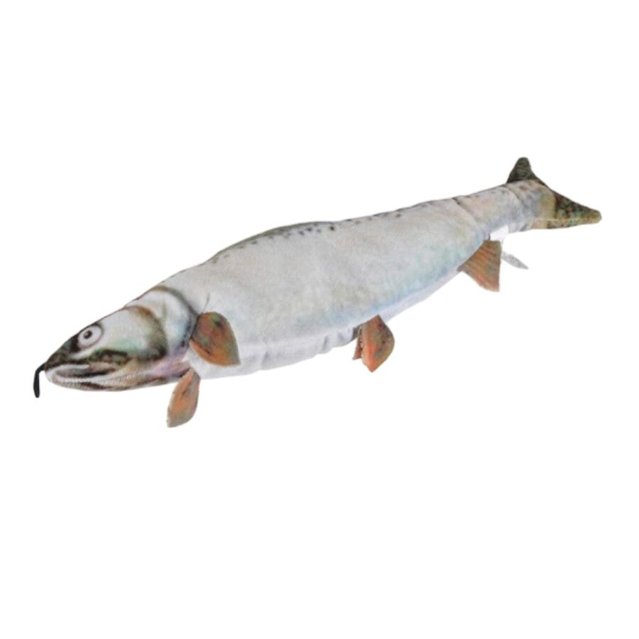 JOUGETTE PARA PERRO EN TEJIDO FORMATO PECHE CON SONIDO, , large Imagen numero 1