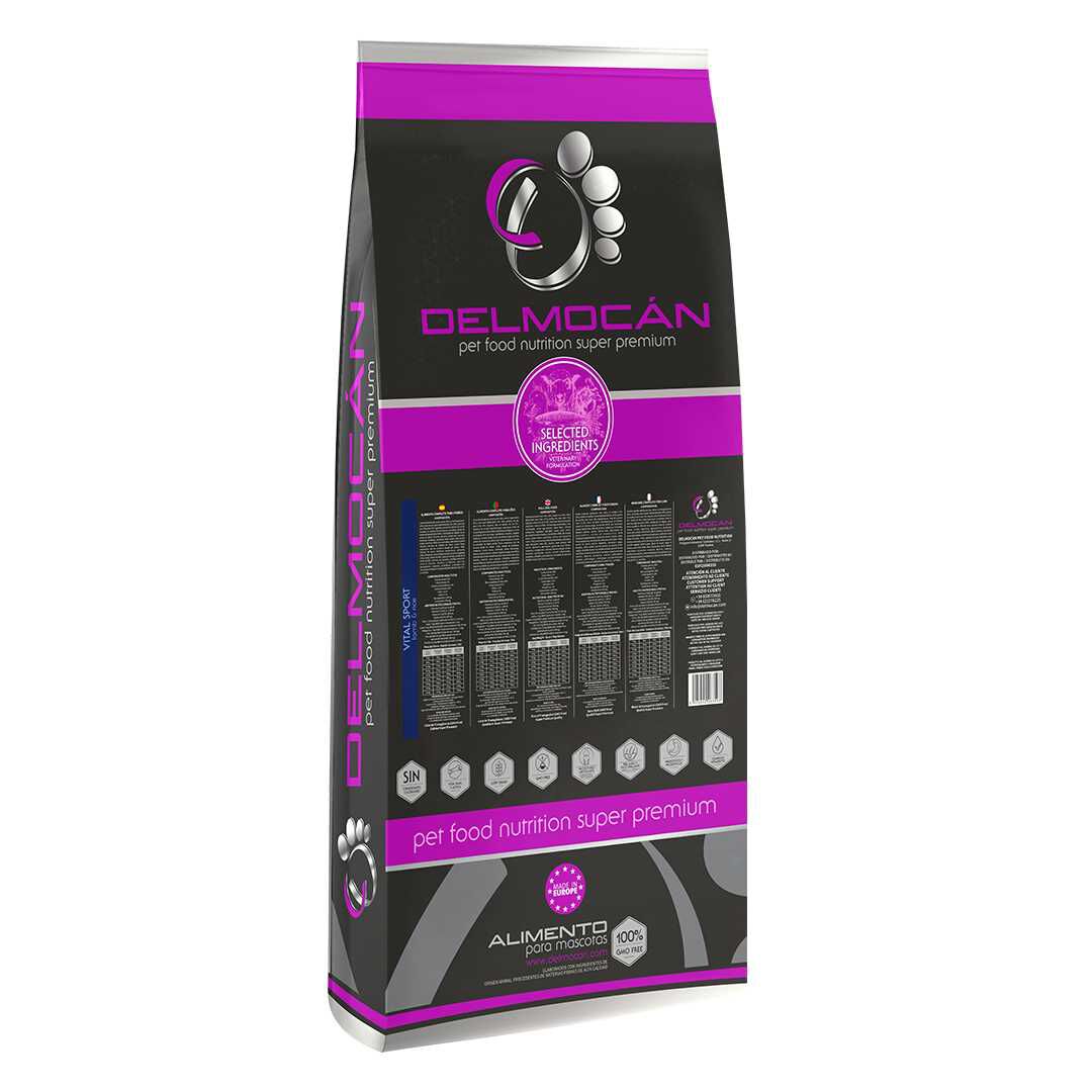 Pienso natural para perros VITAL SPORT (Cordero y Arroz) 48% productos c&aacute;rnicos, , large Imagen numero 2