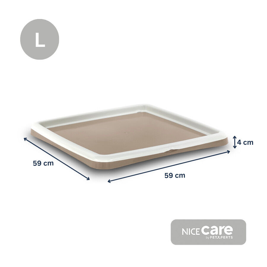 Nice Care Bandeja Sanitaria Gastone Azul para perros thumbnail