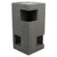 Rascador cueva para gatos color Gris, , large indicador imagen numero 1