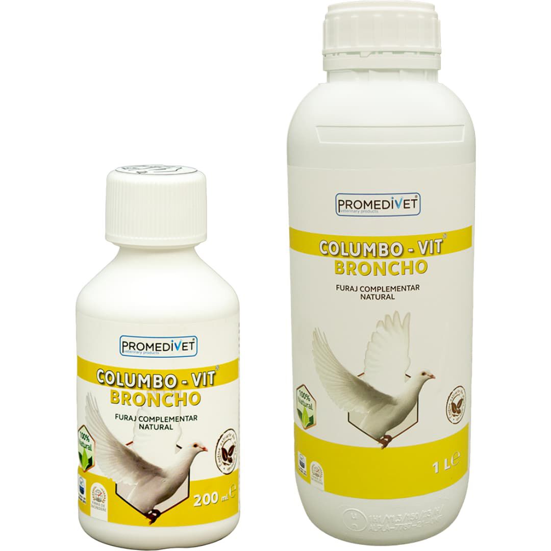 ROVETPHARMA Columbo-Vit Broncho Resfriados en Palomas