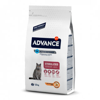 Advance Sterilized +10 pollo y cebada pienso para gatos