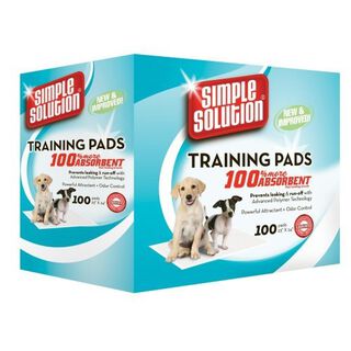 Paquete de 100 empapadores de entrenamiento para cachorros