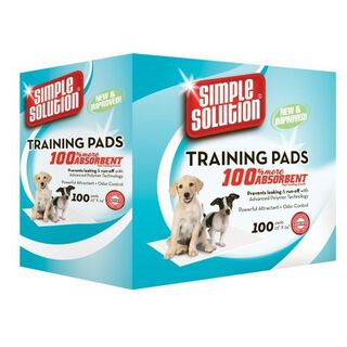 Paquete de 100 empapadores de entrenamiento para cachorros